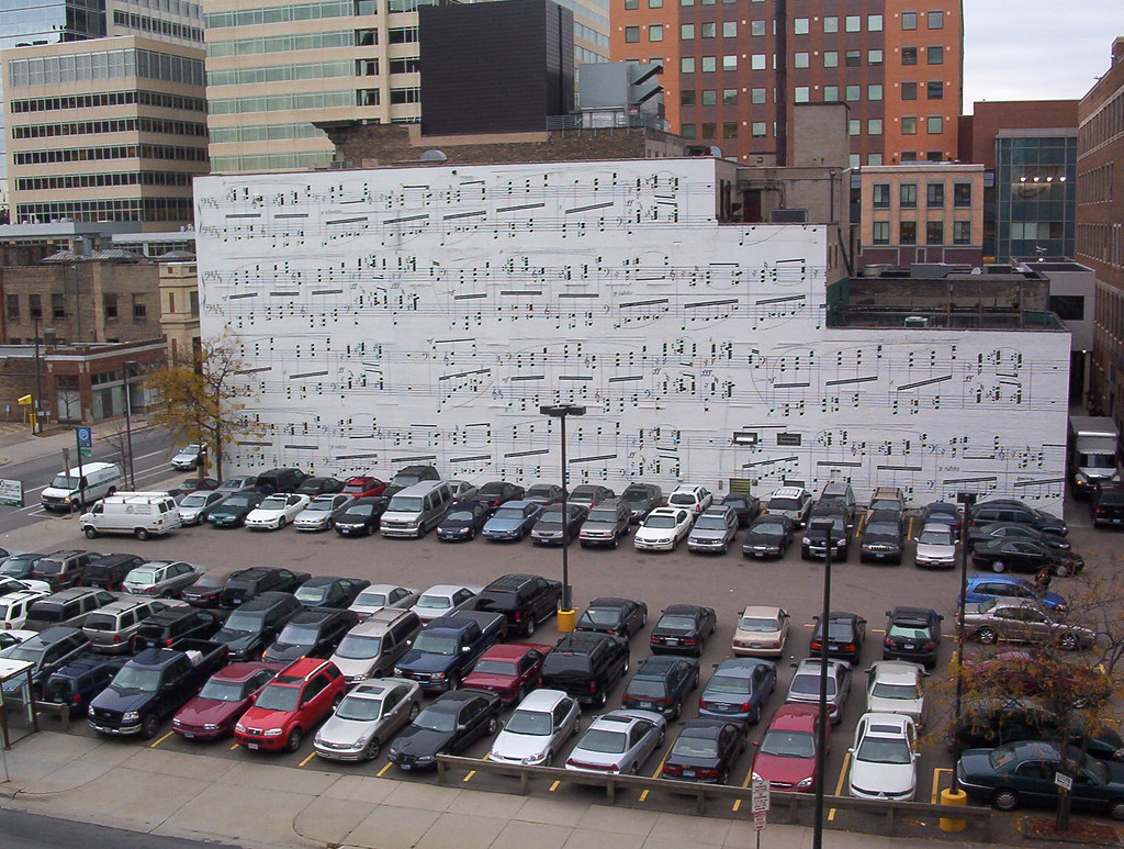 Musical Parking Lot at Schmitt Music According to Jonathan… Flickr