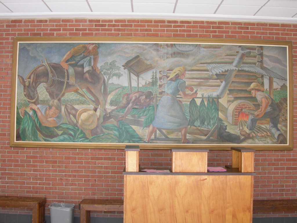 Whiteville, North Carolina Post Office Mural This mural wa… Flickr