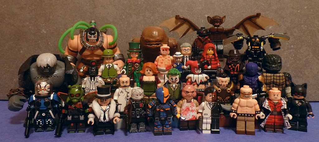 Custom Lego Batman Villains Final Groupshot Well, this s… Flickr