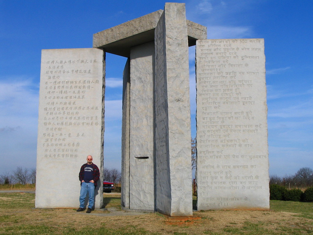 Guide Stones USA, Elberton. Guide