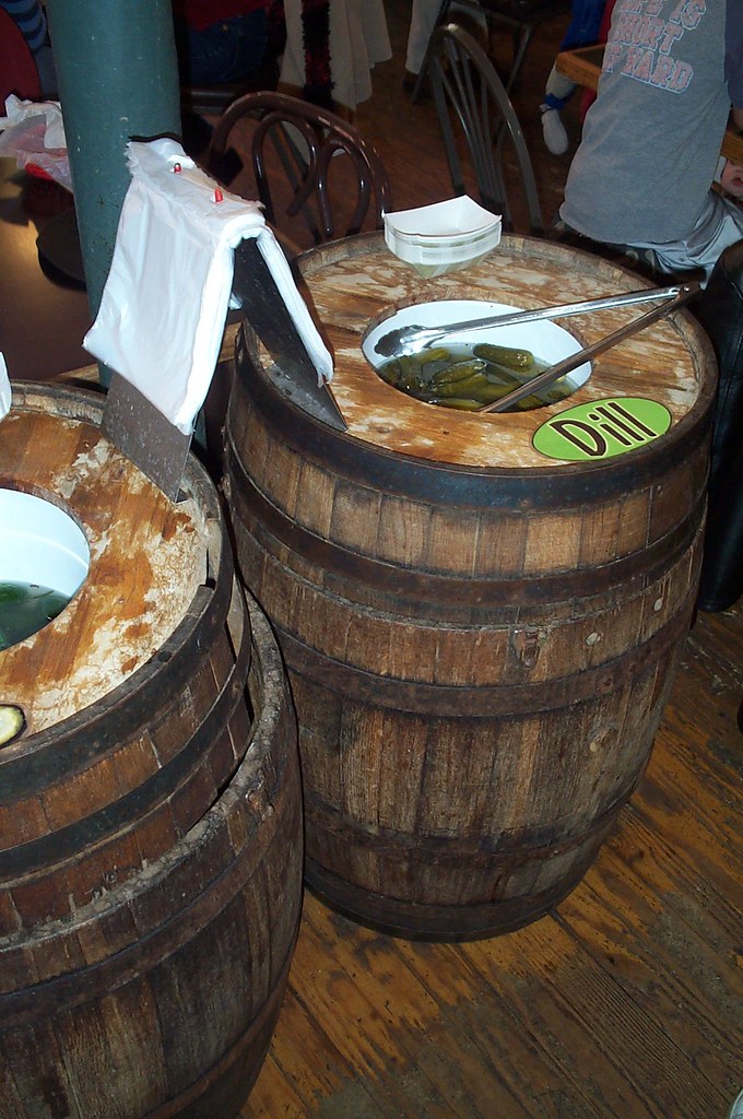pickle barrel at Katzinger's in Columbus stu_spivack Flickr