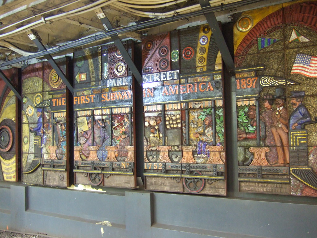 America's First Subway Boston built the first subway in Am… Flickr