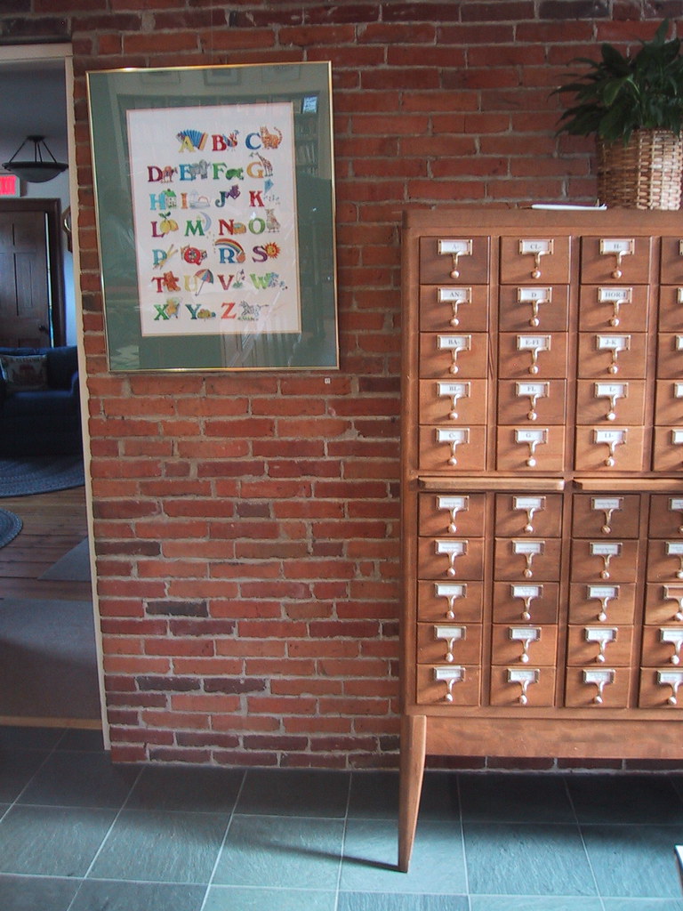 Tunbridge Public Library Card Catalog jessamyn west Flickr