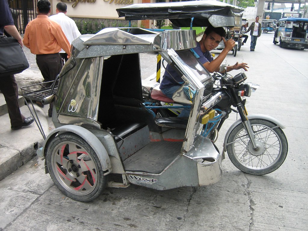 Filipino Tricycle Common mode of transportation in the Phi… Flickr