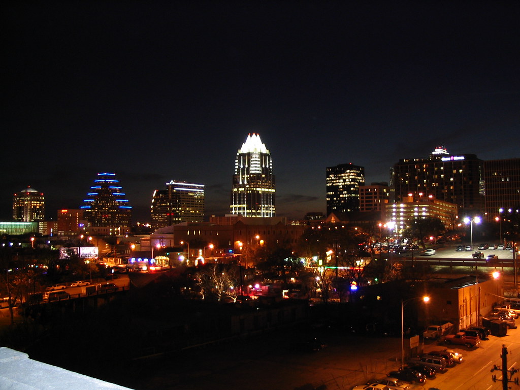 Downtown Austin, Texas at Night Austin is the capital of T… Flickr