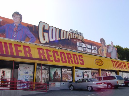 Tower Records on Sunset Blvd. in Hollywood, California Adv??? Flickr