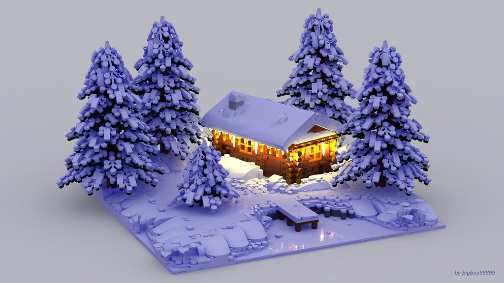 Emotions Winter My Lego winter scene. With some new tree … Flickr