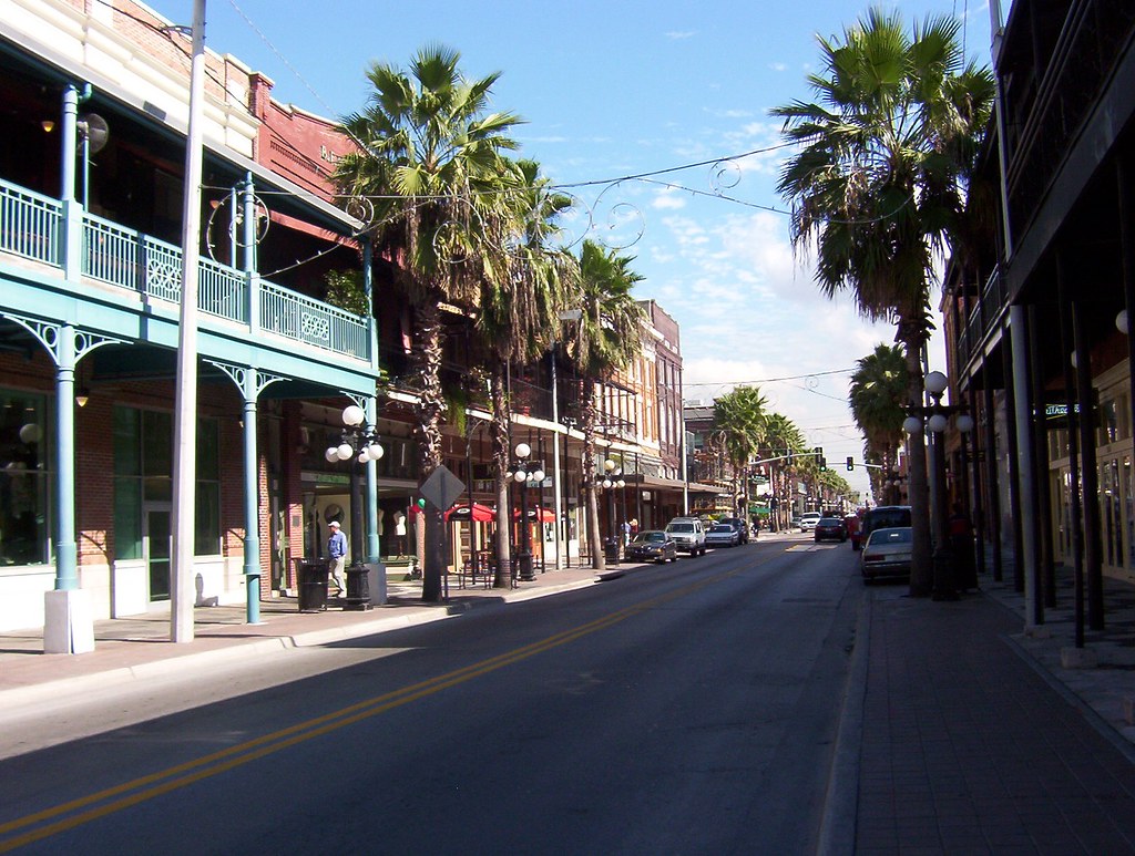 Ybor City Historic District, Tampa, Florida Downtown Ybor … Flickr