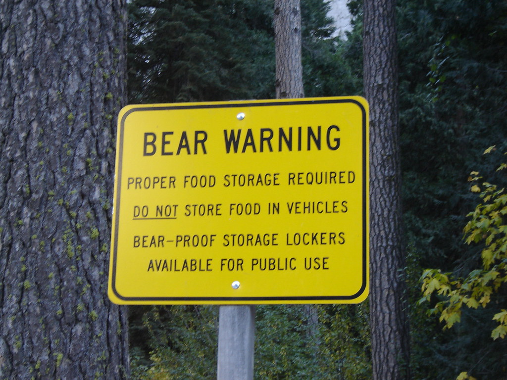 Bear Warning [Yosemite National Park] Bear Warning [Yosemi… Flickr