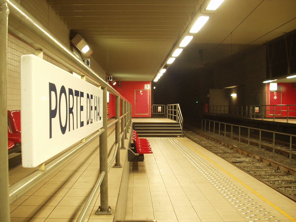 Porte De Hal Metro Station Michael Flickr