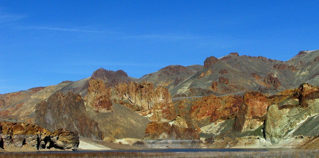 Owyhee Very low water levels in Owyhee Reservoir just down… Flickr