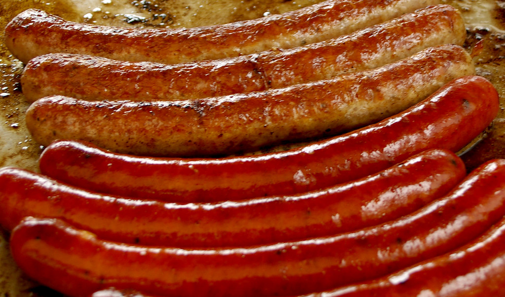 IMGP0815 german sausage The people cooking german sausag… Flickr