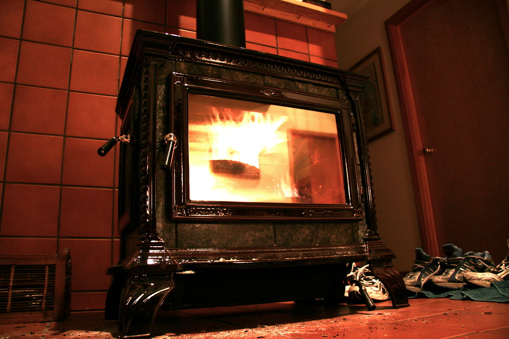 Wood stove Keeping warm with the wonders of radiant heat. Dan