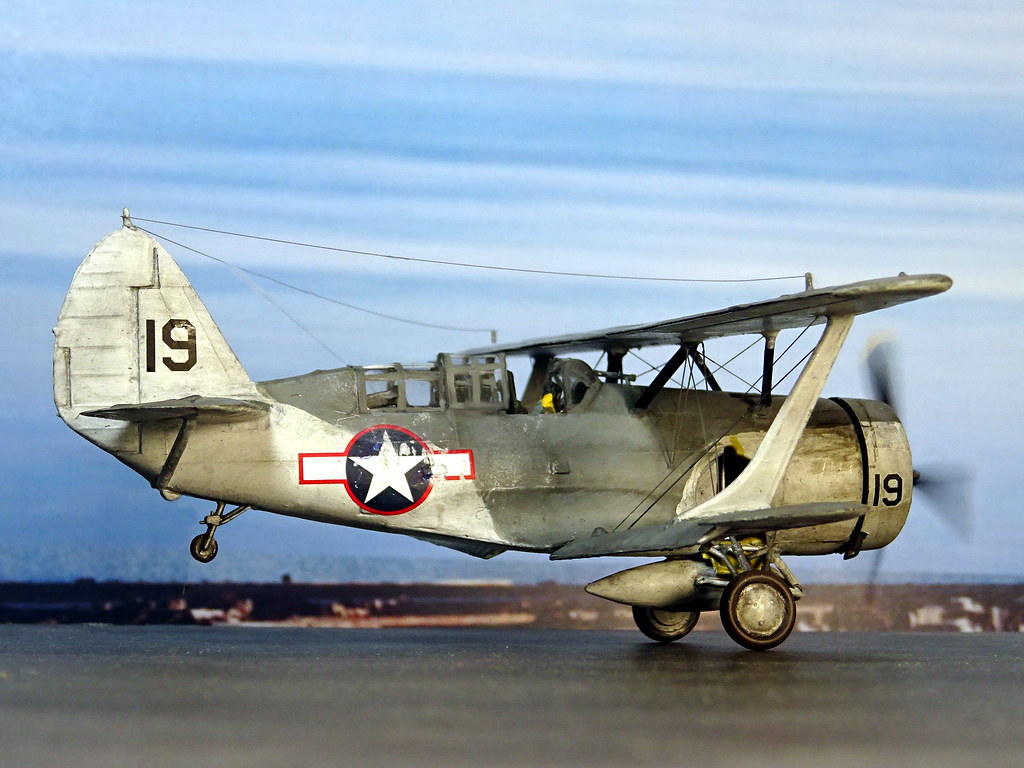 172 Curtiss SBC4 ‚Helldiver‘, aircraft ‚19‘ of US Navy C… Flickr