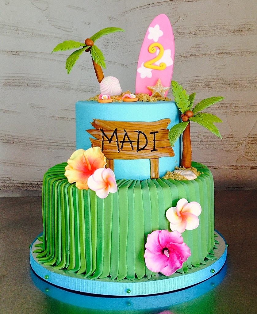 19 Photos Unique Hawaiian Themed Cake