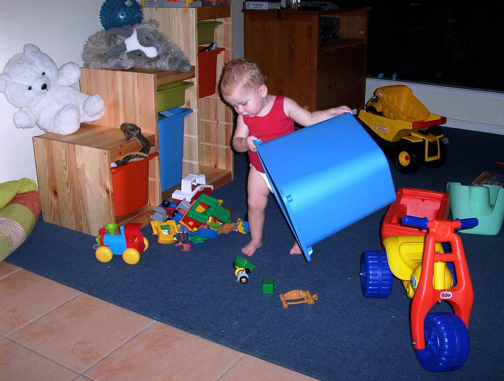 Axel dumping toys David Dean Flickr