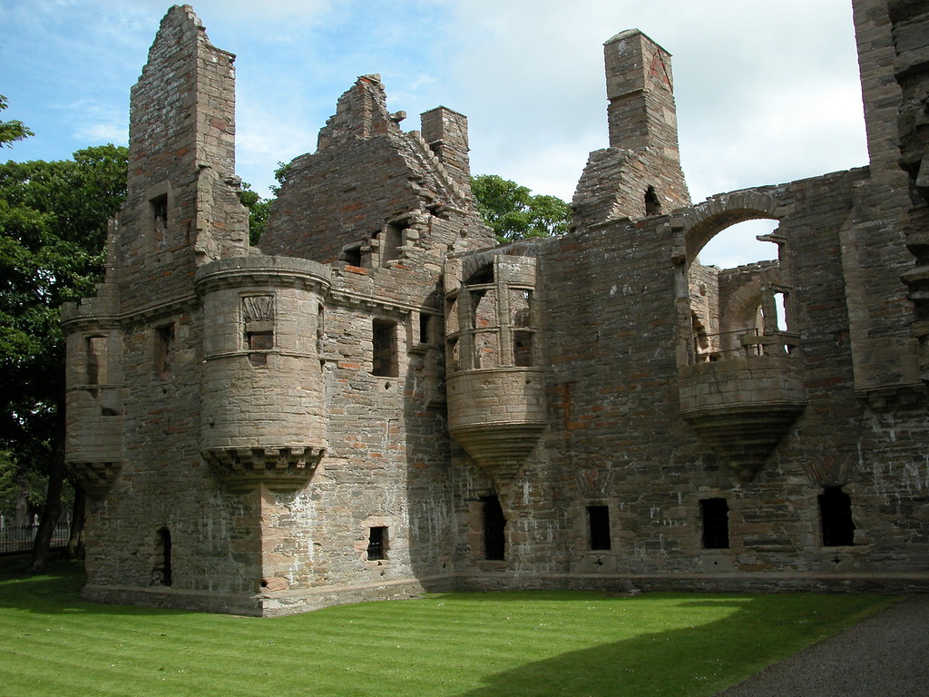 Castle, Scotland Castle ruins, Kirkwall, Orkney Islands. Brian Sack