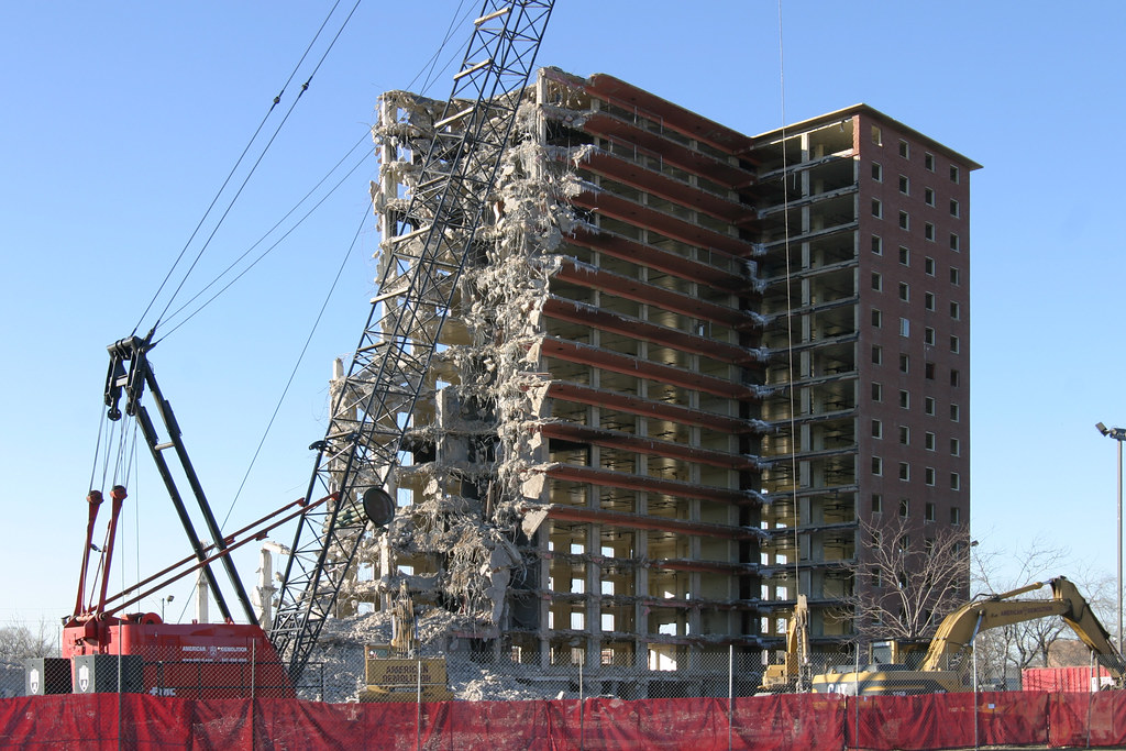 Demolition of Robert Taylor Homes David Schalliol Flickr