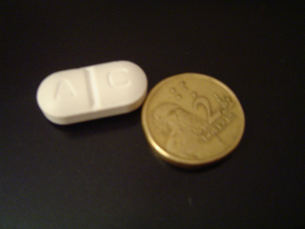 Augmentin Duo Forte tablet These are the biggest pills I'v… Flickr