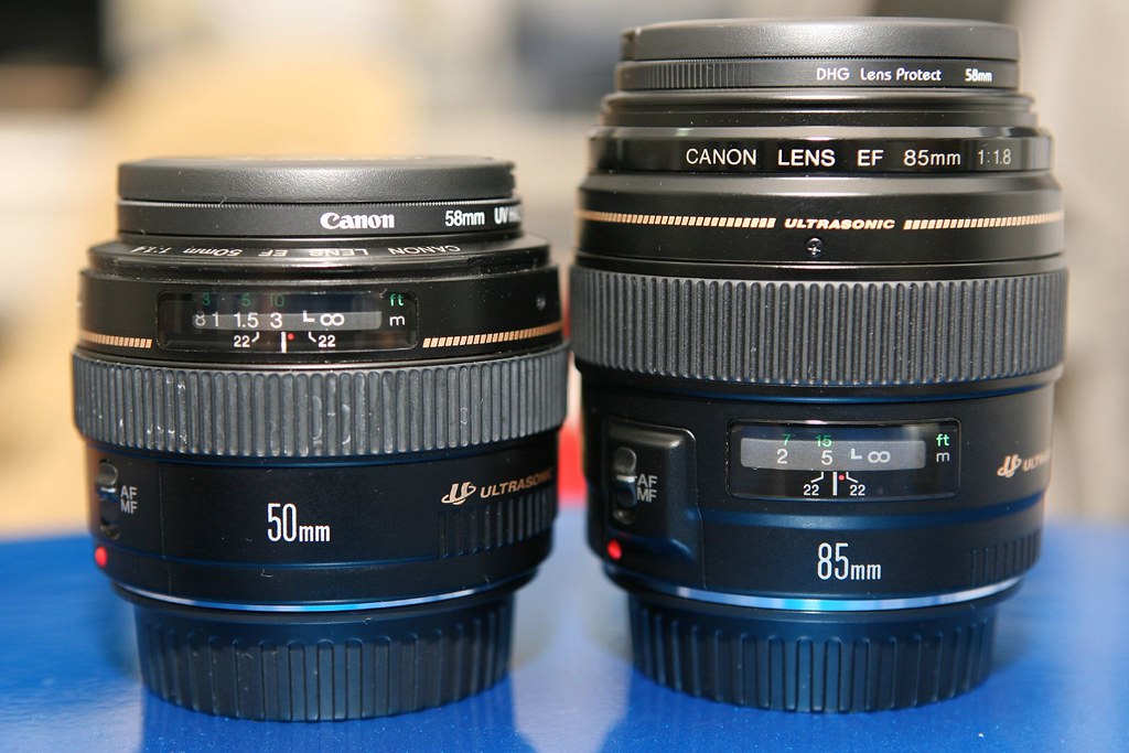 Canon 50 1.4 vs. Canon 85 1.8 Which Canon prime lens do yo… Flickr
