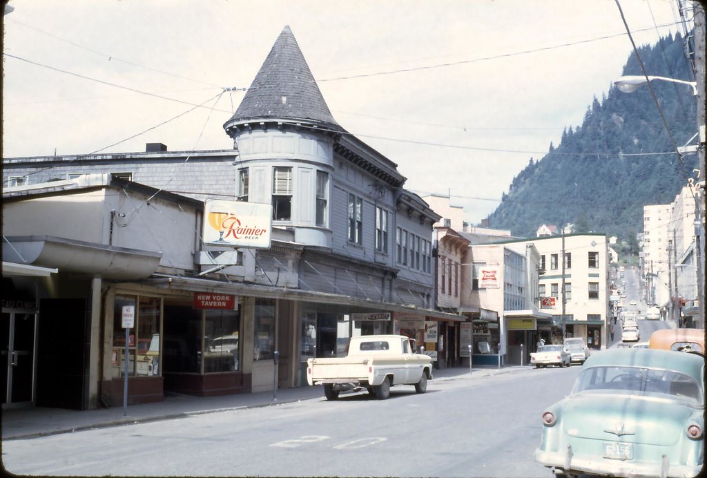 Juneau, Alaska 1965 Juneau Street Scene 1965 Reached 42… Flickr