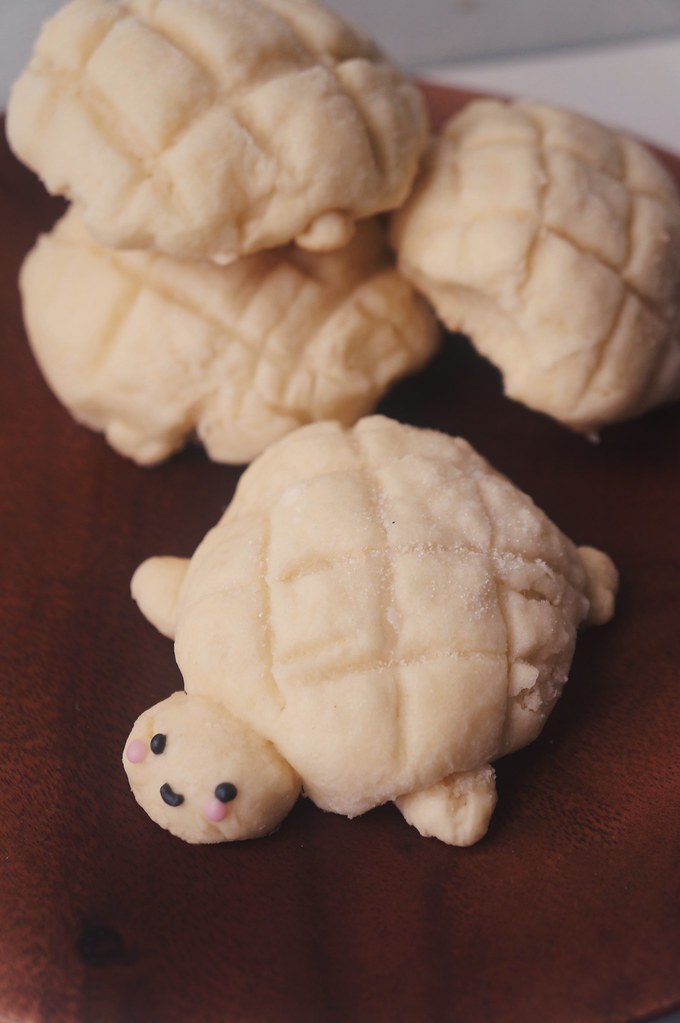 Japanese Melon Pan Bread Recipe Sumopocky Handcrafted Bakes