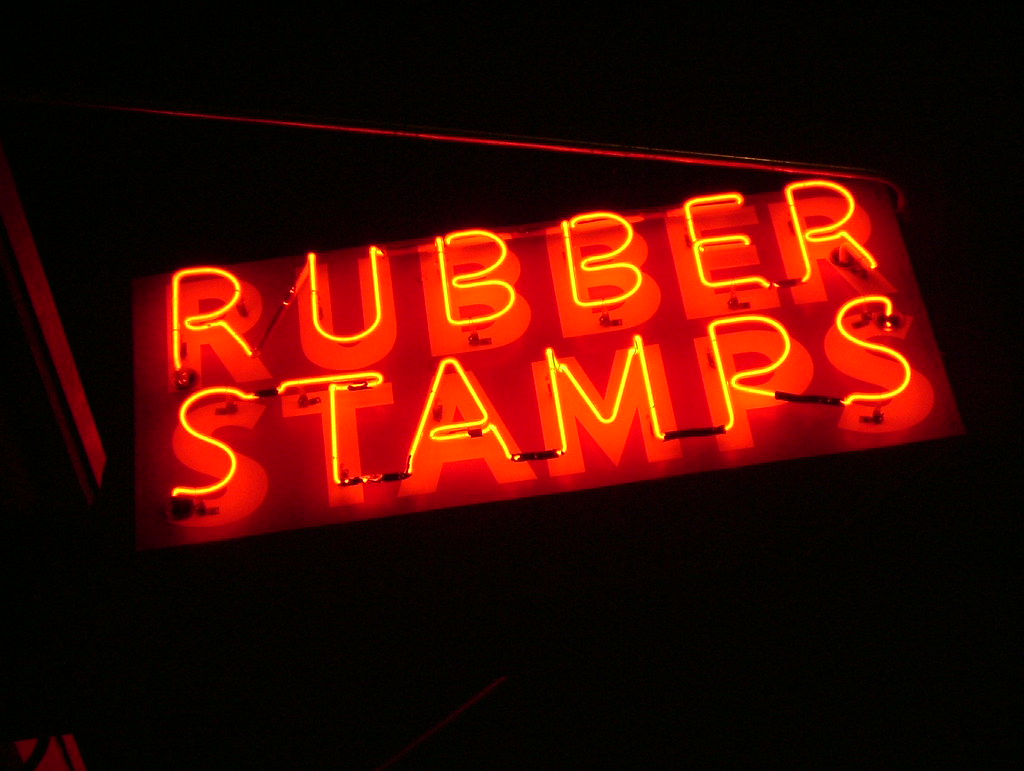 Rubber Stamps One of those allnight rubber stamp shops th… Flickr