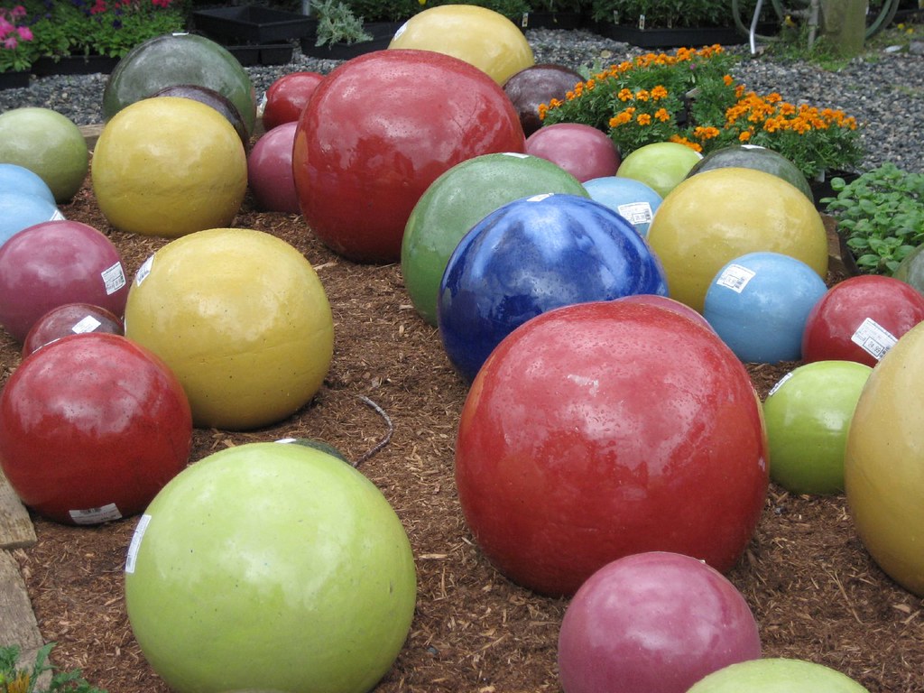Ceramic Garden Balls Christine Flickr