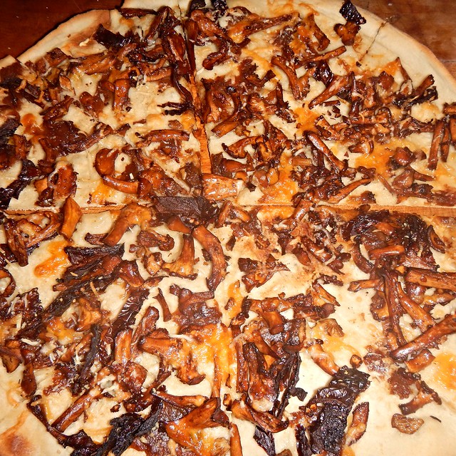 Chanterelle Pizza Mack Hill Farm