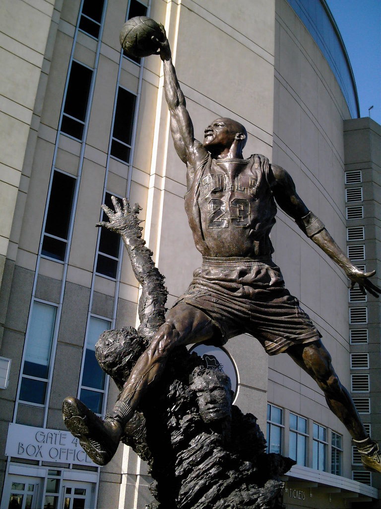 Michael Jordan Statue Michael Jordan Statue Flickr