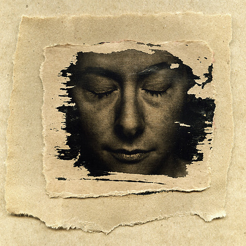 Mixed media transfer Mod Podge transfer, Trader Joe's bag.… Matt