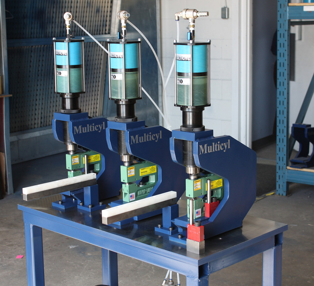 UniPunch Units in a Hydraulic Air over Oil Press System Flickr