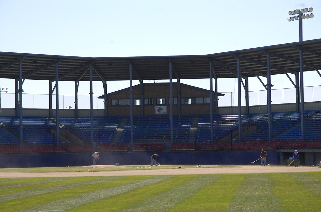 CO Brown Stadium Bailey Park, Battle Creek, Michigan. Joel Dinda