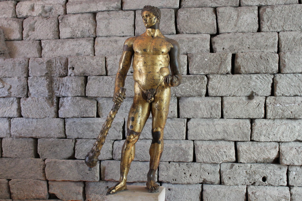 A Roman sculpture in Lysippus' style This sculpture was pr… Flickr