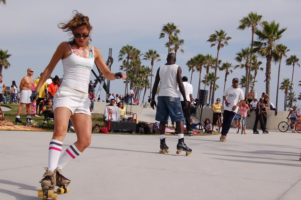 Roller Skating at Venice Beach Four of seven. My favorite … Flickr
