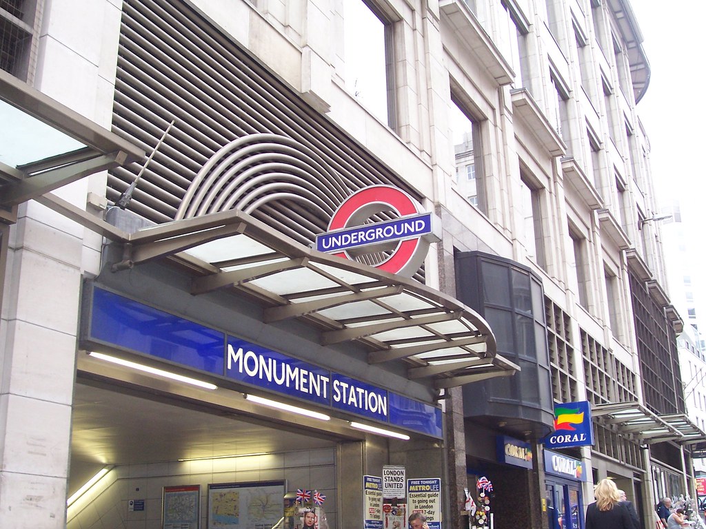 Monument Station Entrance Another entrance to the insane m… Flickr