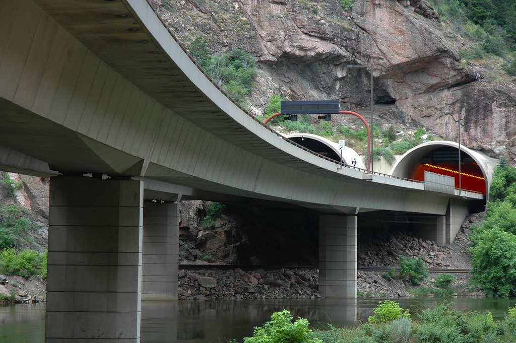 Hanging Lake Bridges & Tunnels, Glenwood Canyon, Colorado