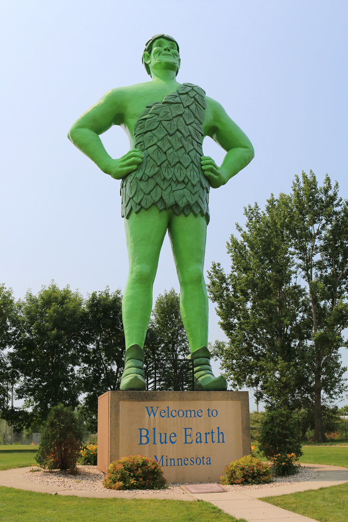 Jolly Green Giant Blue Earth, MN I can't help it, every … Flickr