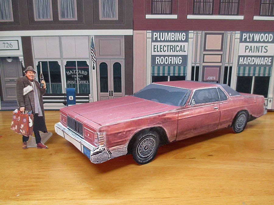 “paper car” Uncle Buck movie Mercury Marquis “Papercraft” … Flickr