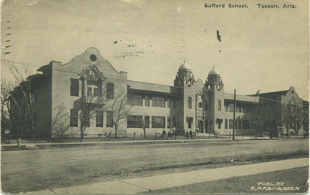 Safford Middle School, Tucson, AZ, 1920 L. Bunker Flickr