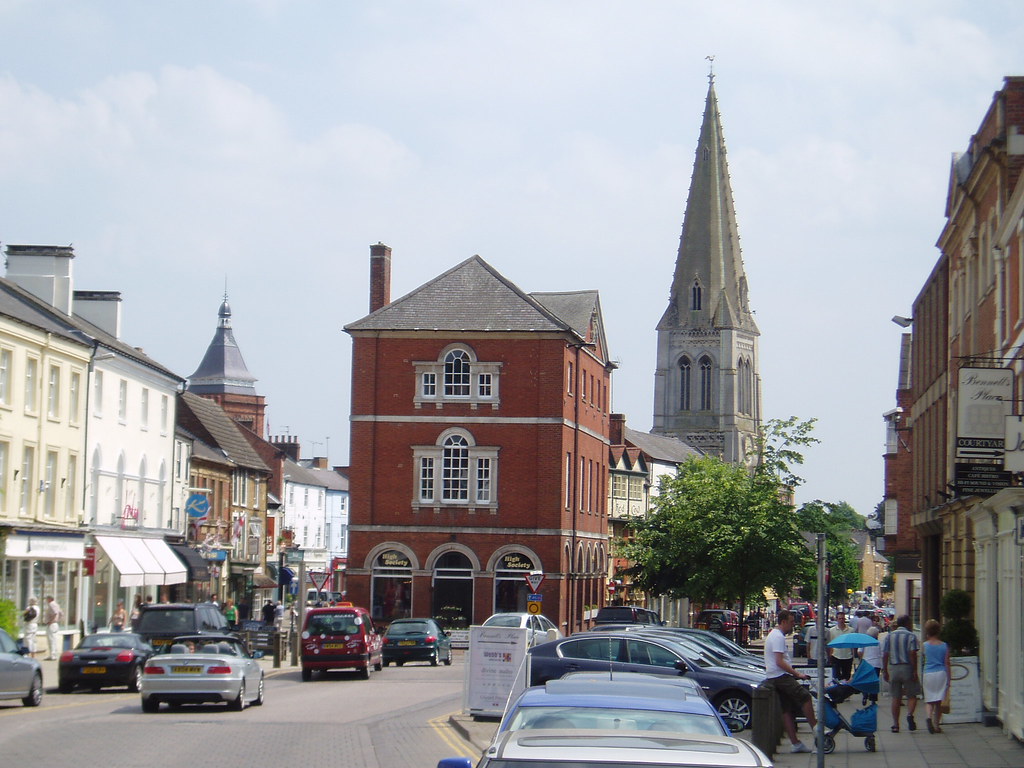 The High St, Market Harborough The High Street, Market Har… Flickr