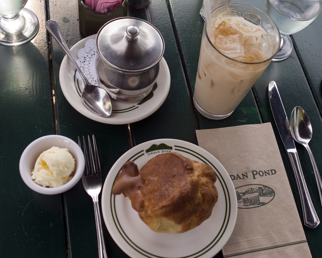 Jordan Pond Popovers Afternoon Tea at the Jordan Pond Hous… Flickr