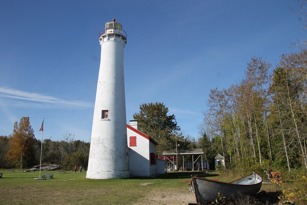 Sturgeon Point Lighthouse (Harrisville, Michigan) Octobe… Flickr