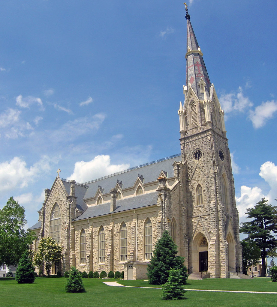 St. Boniface St. Boniface Church in New Vienna Iowa comple… Flickr