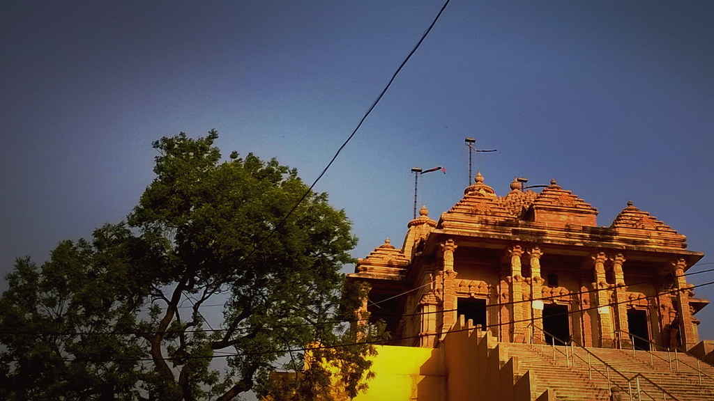 The jain temple and the tree at manuabhan_tekri Bhopal… Flickr