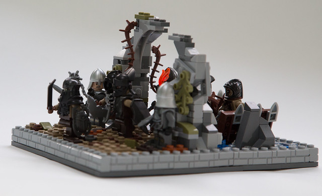 LEGO MOC of the Week The Lord of the Rings Osgiliath by Nagol of Fortfield BrickWarriors