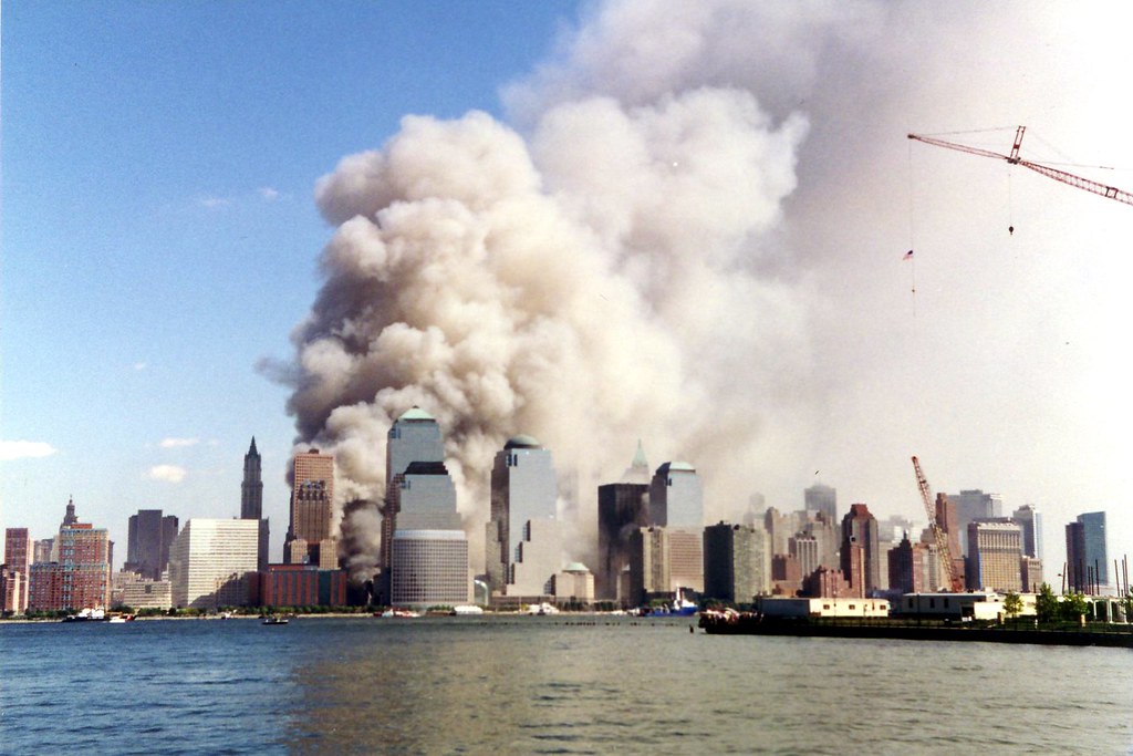 September 11, 2001 The view on 911 from Jersey City