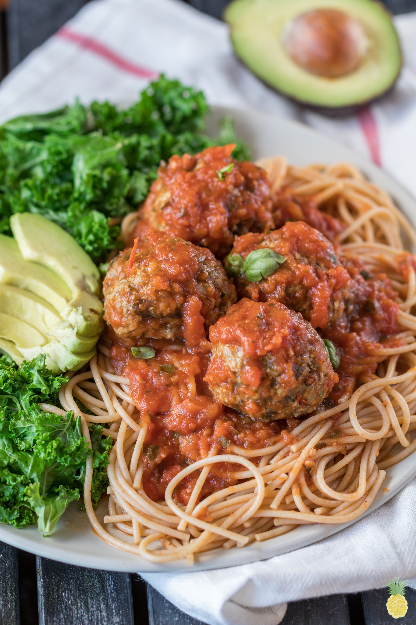 Vegan Eggplant Meatballs (Oilfree + Lowfat)