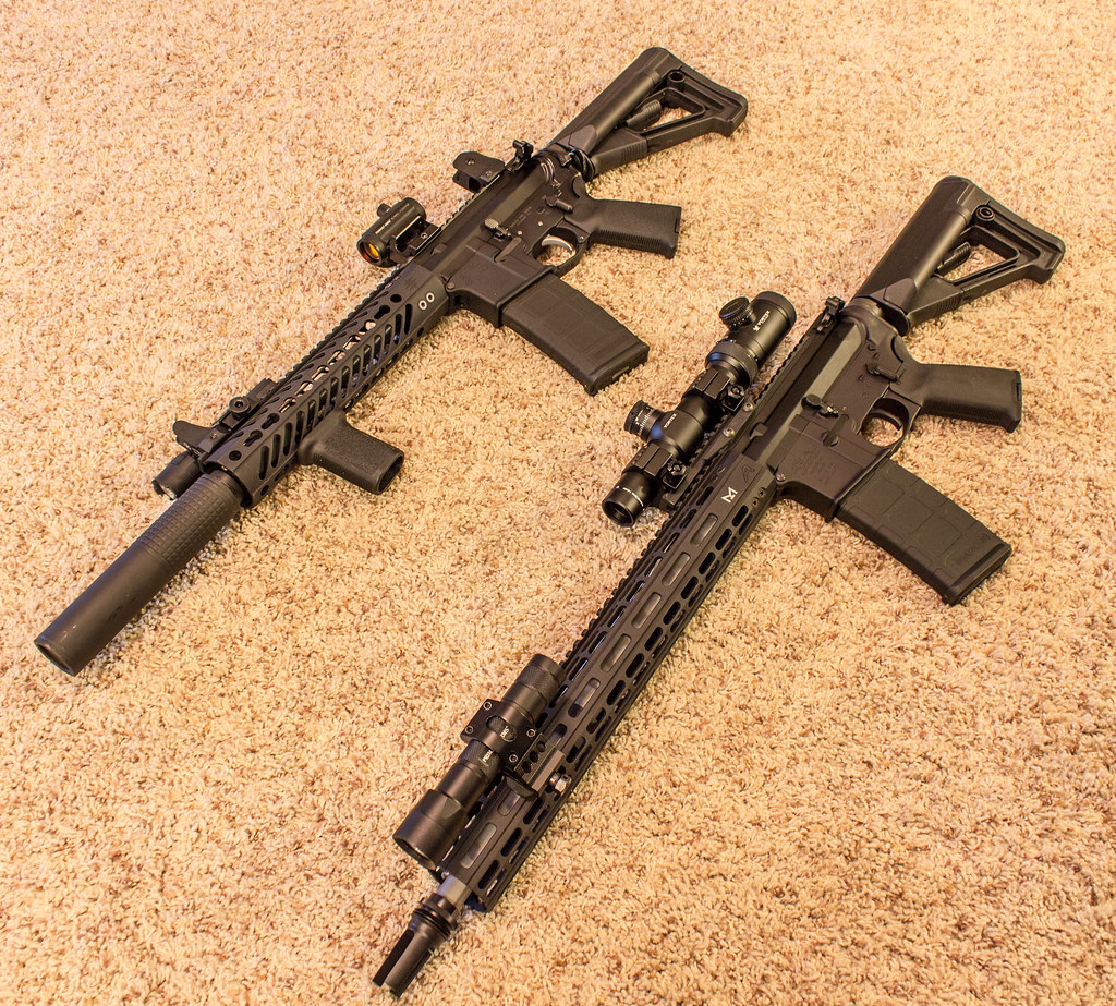 Mounting a light on suppressed SBR