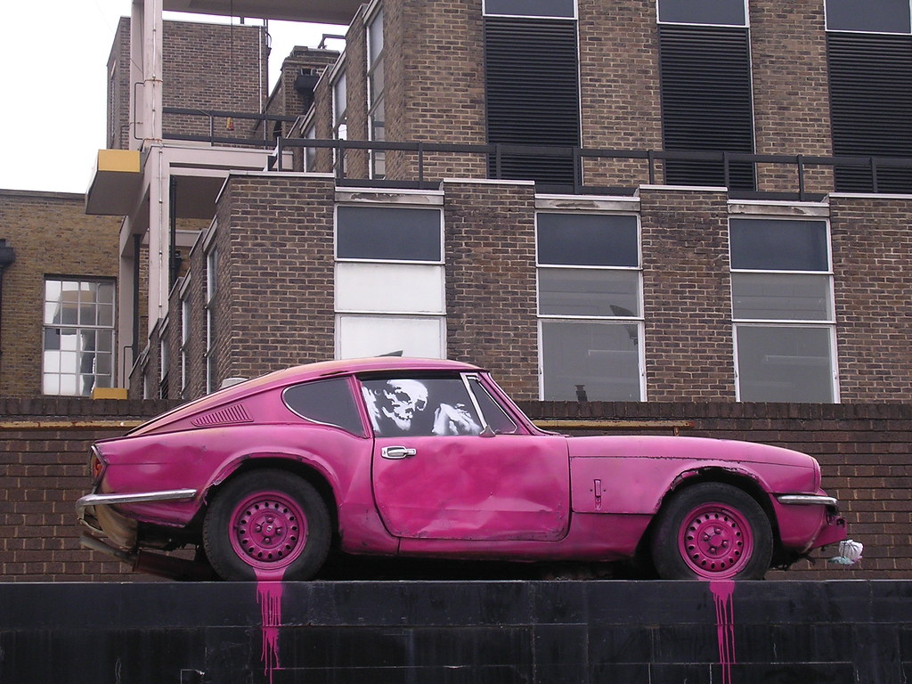 Pink Car Jodi Flickr